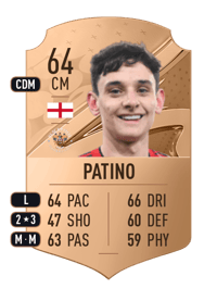 Charlie Patino Rare 64 OVR