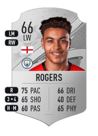 Morgan Rogers Rare 66 OVR