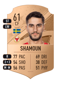 Noah Shamoun Rare 61 OVR