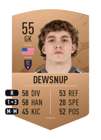 Jeff Dewsnup Common 55 OVR