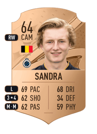 Cisse Sandra Rare 64 OVR