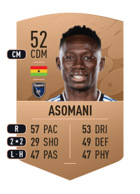 George Asomani Common 52 OVR