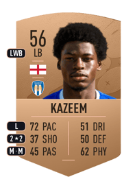 Al-Amin Kazeem Common 56 OVR