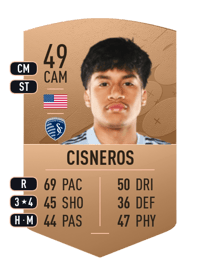 Osvaldo Cisneros Common 49 OVR