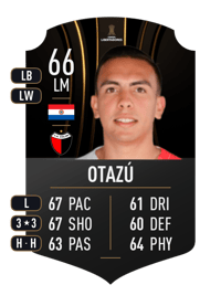 Mario Otazú CONMEBOL LIBERTADORES 66 OVR