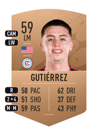 Brian Gutiérrez Common 59 OVR