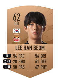 Lee Han Beom Common 62 OVR