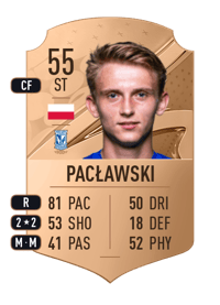 Norbert Pacławski Rare 55 OVR