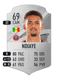 Iliman Ndiaye Rare 69 OVR