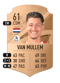 Jeremy van Mullem Rare 61 OVR