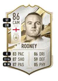 Wayne Rooney Icon 86 OVR