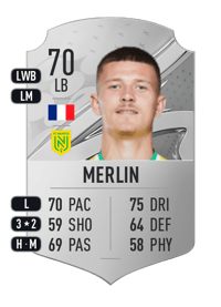 Quentin Merlin Rare 70 OVR