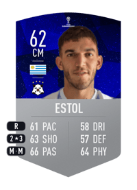 Mauro Estol CONMEBOL SUDAMERICANA 62 OVR