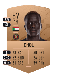 Machop Chol Common 57 OVR