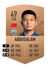Sabit Abdusalam Common 49 OVR