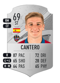 Cantero Rare 69 OVR