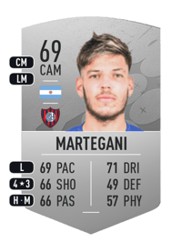 Agustín Martegani Common 69 OVR