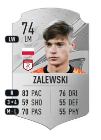 Nicola Zalewski Rare 74 OVR