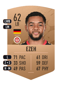 Brooklyn Ezeh Common 62 OVR