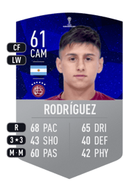Agustín Rodríguez CONMEBOL SUDAMERICANA 61 OVR