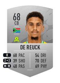 Rushine De Reuck Common 68 OVR
