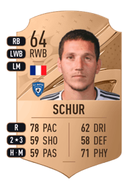 Kévin Schur Rare 64 OVR