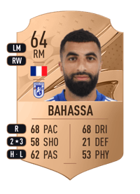 Yassine Bahassa Rare 64 OVR