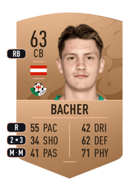 Felix Bacher Common 63 OVR