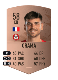 Tristan Crama Common 58 OVR