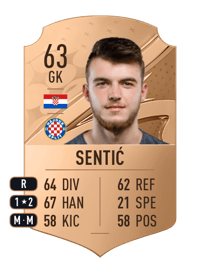 Karlo Sentić Rare 63 OVR