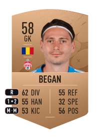 Răzvan Began Common 58 OVR