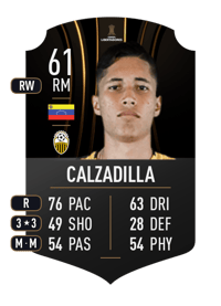 Carlos Calzadilla CONMEBOL LIBERTADORES 61 OVR