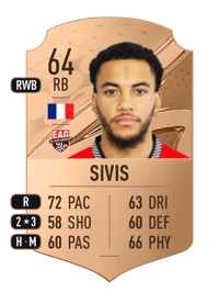 Maxime Sivis Rare 64 OVR