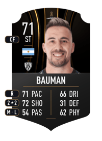 Jonathan Bauman CONMEBOL LIBERTADORES 71 OVR