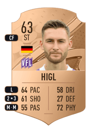 Felix Higl Rare 63 OVR