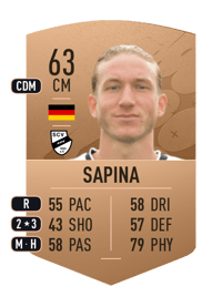 Vinko Sapina Common 63 OVR