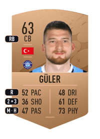 Semih Güler Common 63 OVR