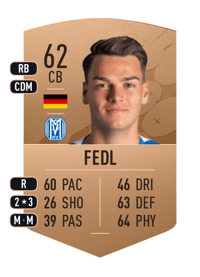 Jonas Fedl Common 62 OVR