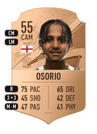 Claudio Osorio Rare 55 OVR