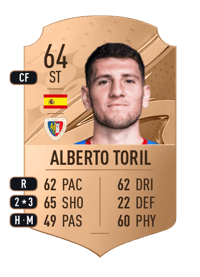 Alberto Toril Rare 64 OVR
