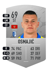 Milutin Osmajić Common 69 OVR