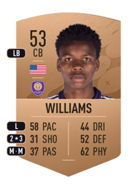 Thomas Williams Common 53 OVR