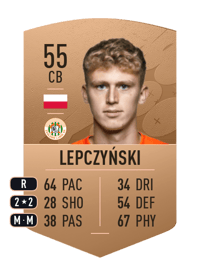 Kacper Lepczyński Common 55 OVR