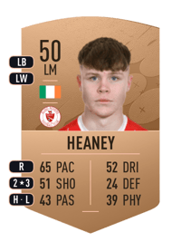 Cillian Heaney Common 50 OVR