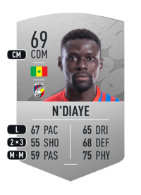 Modou N'Diaye Common 69 OVR