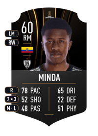 Alan Minda CONMEBOL LIBERTADORES 60 OVR