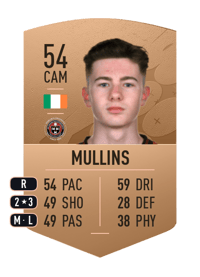 Jamie Mullins Common 54 OVR