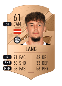 Christoph Lang Rare 61 OVR