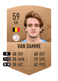 Sef Van Damme Common 59 OVR