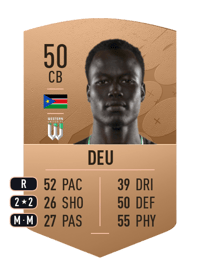 Ajak Deu Common 50 OVR